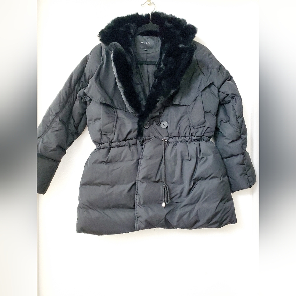ZOW ZOW WOMENS BLACK PUFFER JACKET